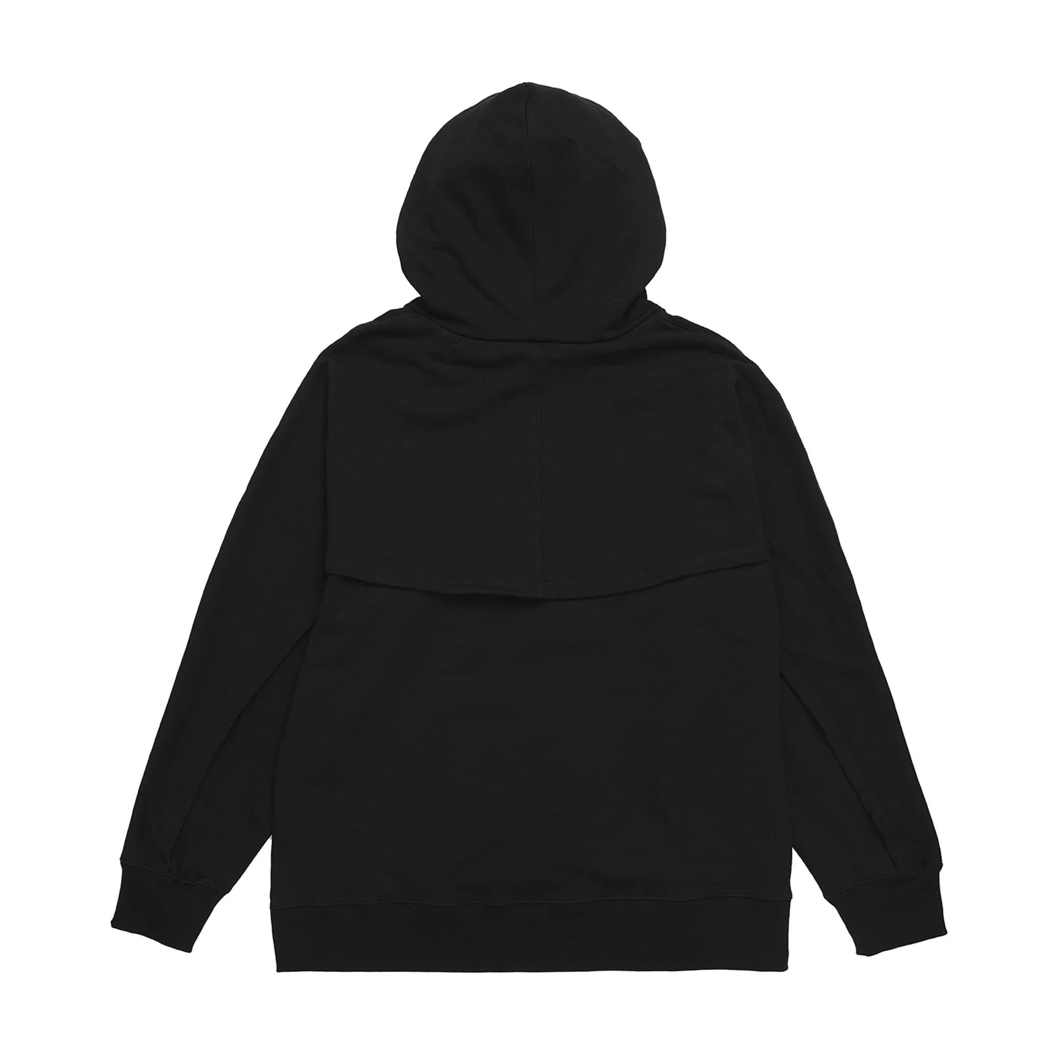 ADD Raglan Flap Logo Hoodie Black