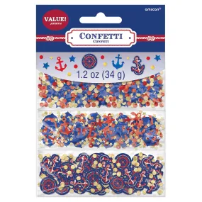 Anchors Aweigh Paper & Foil Confetti 1.2oz