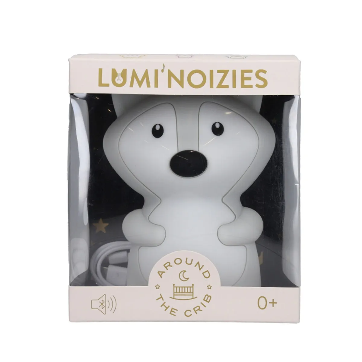 Around the Crib Lumi'noizies - Mally the Fox - Bluetooth Night Light