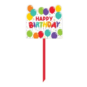 Birthday Celebration Yard Sign 14" x 15" | 1 ct