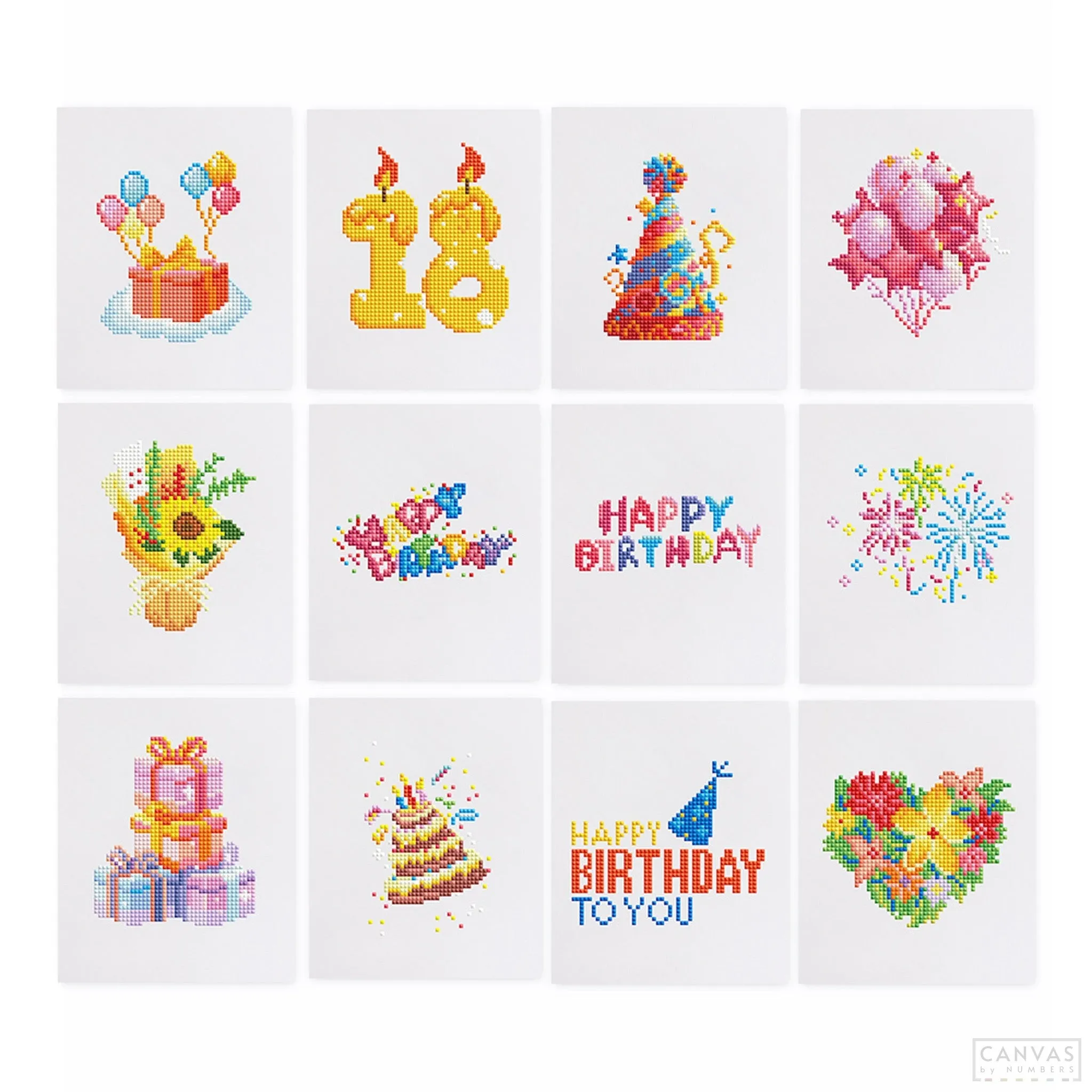 Birthday Party Collection - Mini Diamond Painting Kit