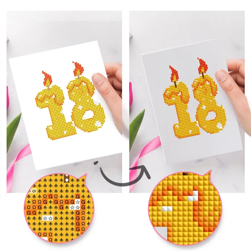 Birthday Party Collection - Mini Diamond Painting Kit