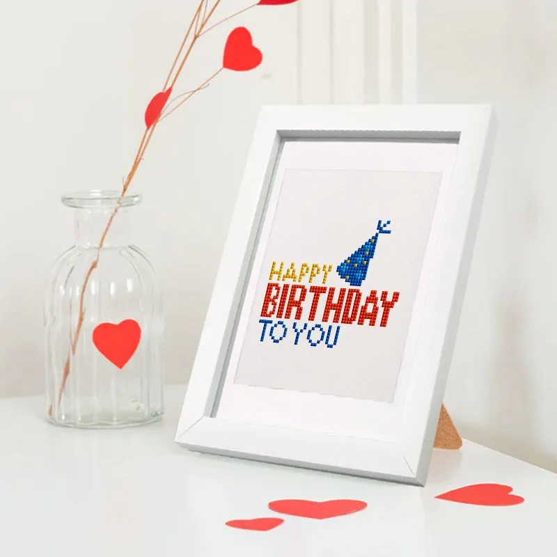 Birthday Party Collection - Mini Diamond Painting Kit