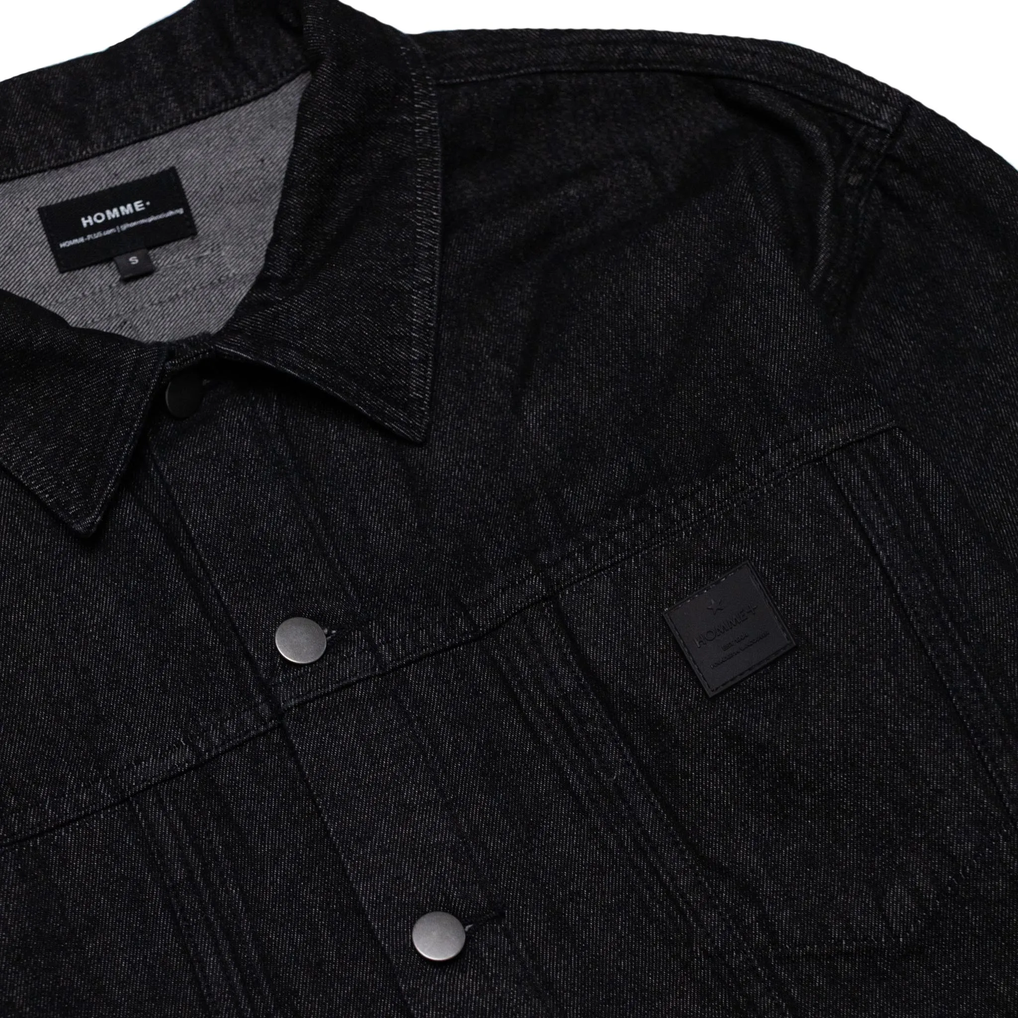 Boxy Raw Edge Denim Jacket