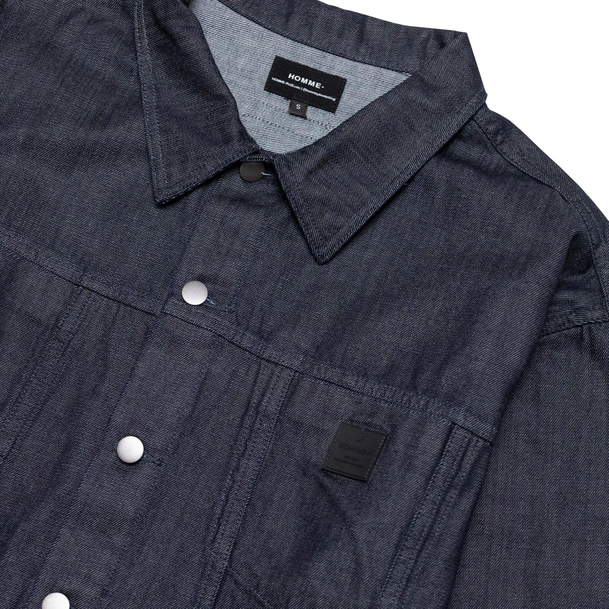 Boxy Raw Edge Denim Jacket