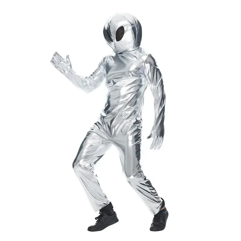 Boys Funny Alien Astronaut Costume Set