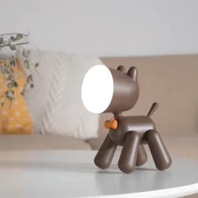 Brown Puppy Rechargeable Night Light