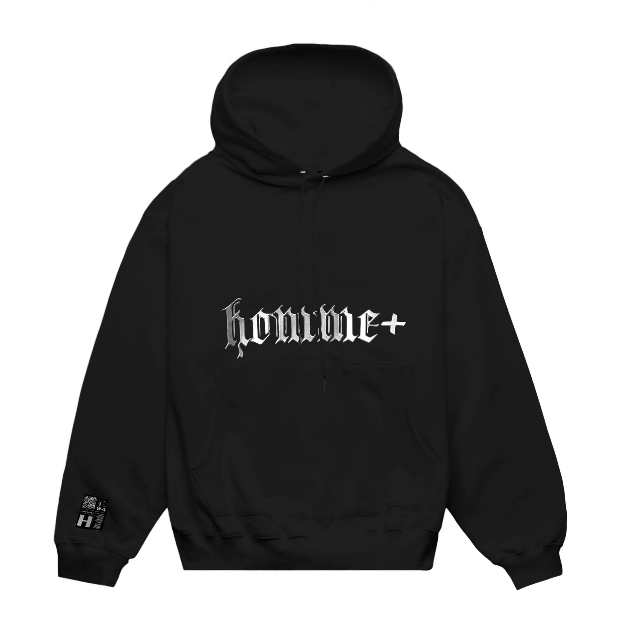 Chrome Font Hoodie