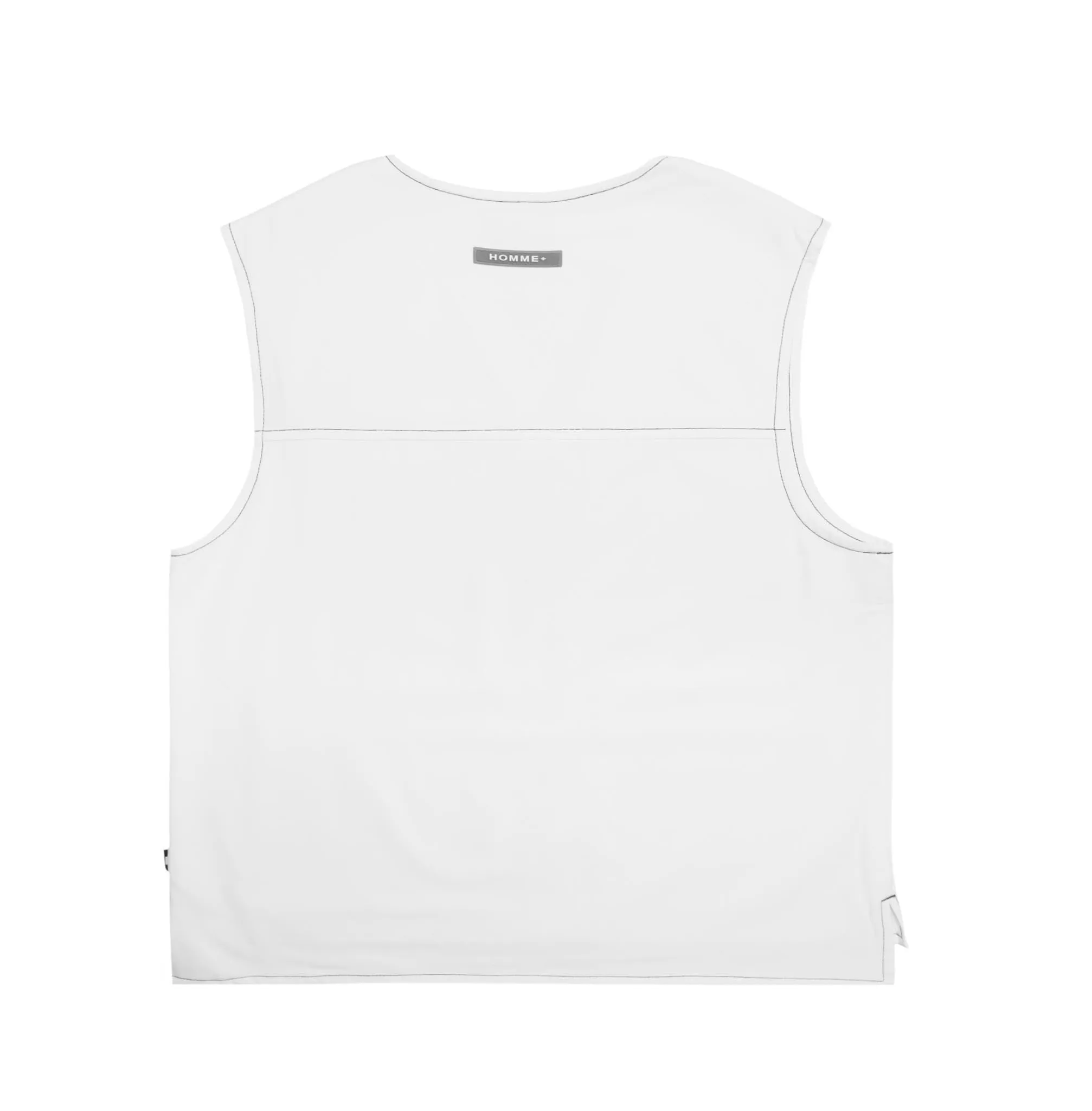 Contrast Stitch Vest