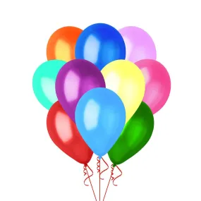 Customize your Options 10 count 12" Latex Balloon Bouquet Special with Helium