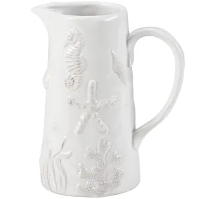 Embossed Beach Pitcher