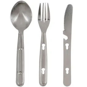 Highlander Knife Fork Spoon KFS Cutlery Clip Set