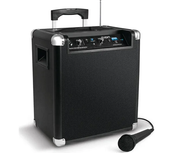 ION Block Rocker M5 Portable Wireless Speaker - Black