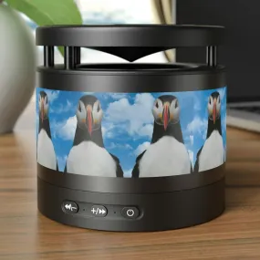 Puffin Metal Bluetooth Speaker and Wireless Charging Pad