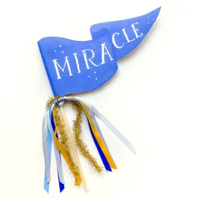 "Miracle" Hanukkah Party Pennant