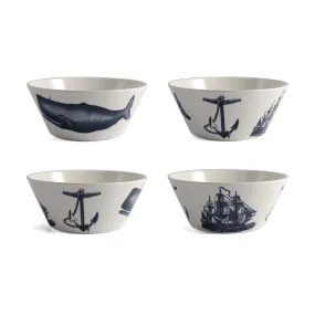 Scrimshaw Small Bowl S/4