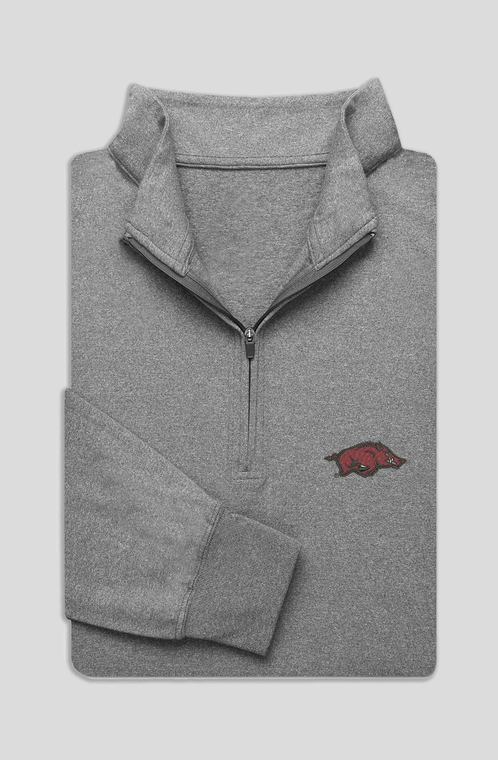 Siro Long Sleeve Quarter-Zip Pullover - University of Arkansas