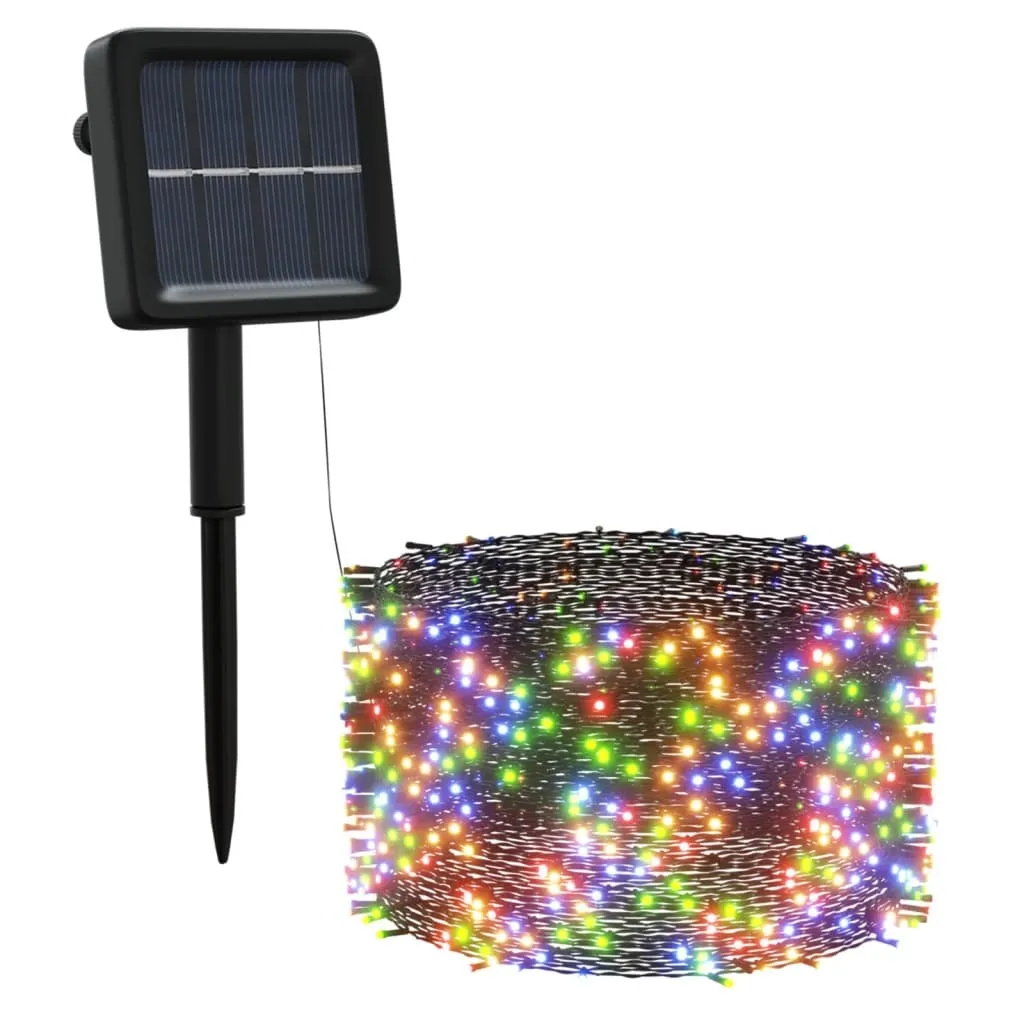 Solar Fairy Lights 5 pcs 5x200 LED Colorful Indoor Outdoor