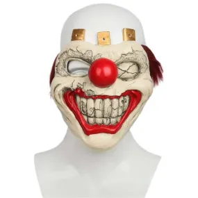 Xcoser Twisted Metal Sweet Tooth Mask Resin Cosplay Killer Clown Helmet for Role Play